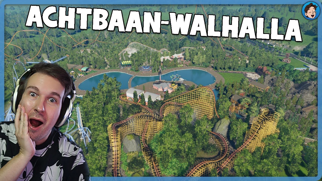 ENORM VEEL ACHTBANEN IN DIT PRETPARK!