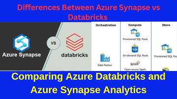 Differences Between Azure Synapse vs Databricks #azure  #azuresynapseanalytics #azuredatabricks