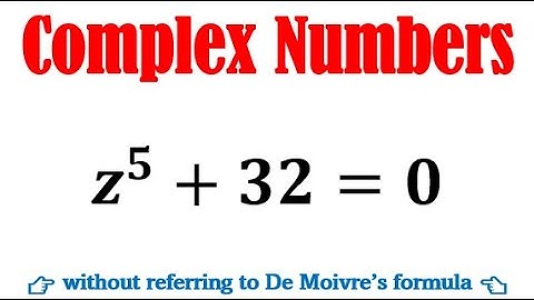 z^5+32=0