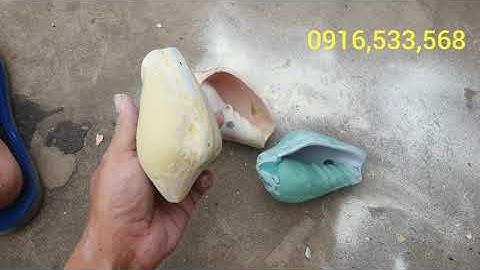 ốc nhân tạo bẫy mực rất hiệu quả , thay thế ốc tự nhiên trong tương lai