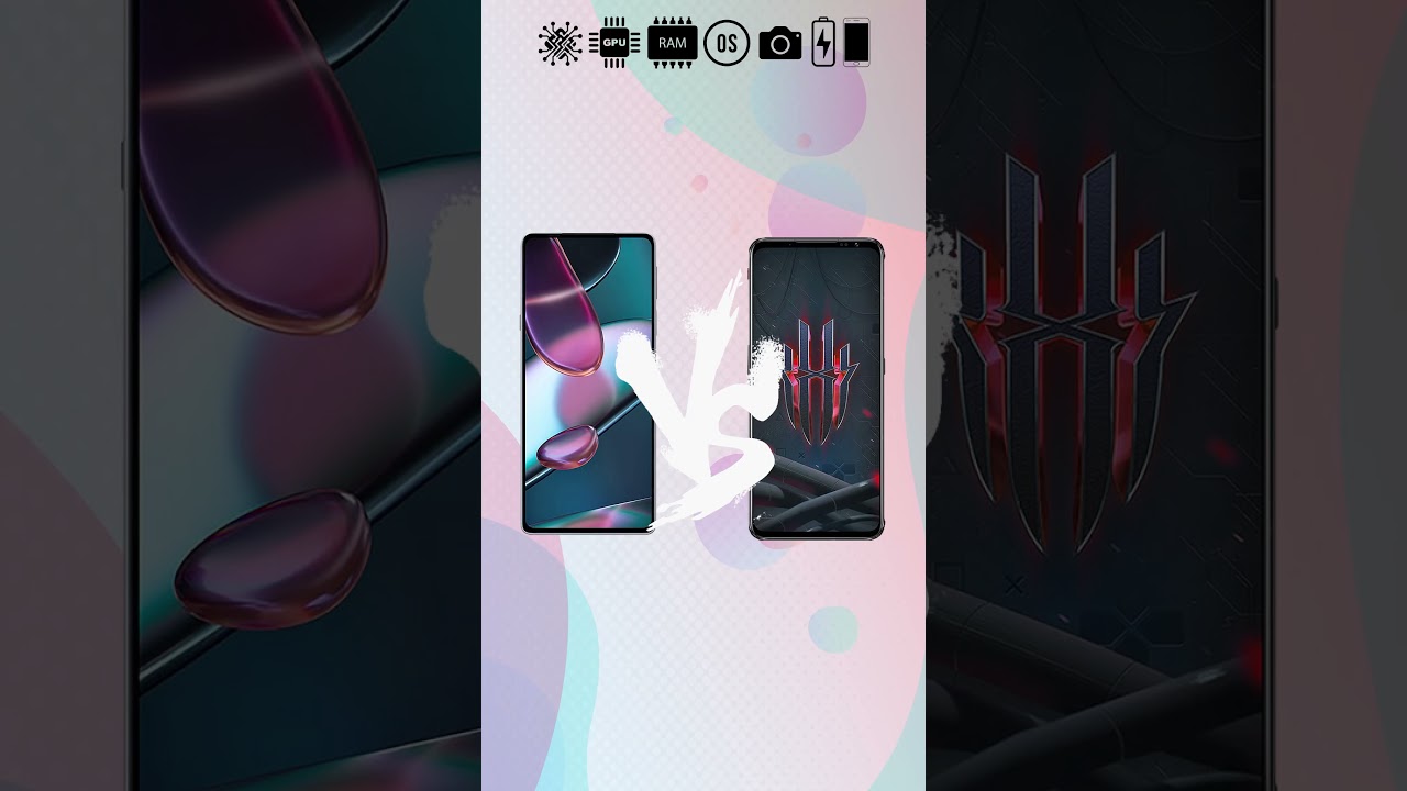 MOTOROLA EDGE X30 5G VS ZTE NUBIA RED MAGIC 6S PRO 5G l Phones Comparison l Specifications 