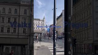#Spring #Holiday #Weekend #Prague #улицы Праги #пешие прогулки #хорошая погода #Естественный звук