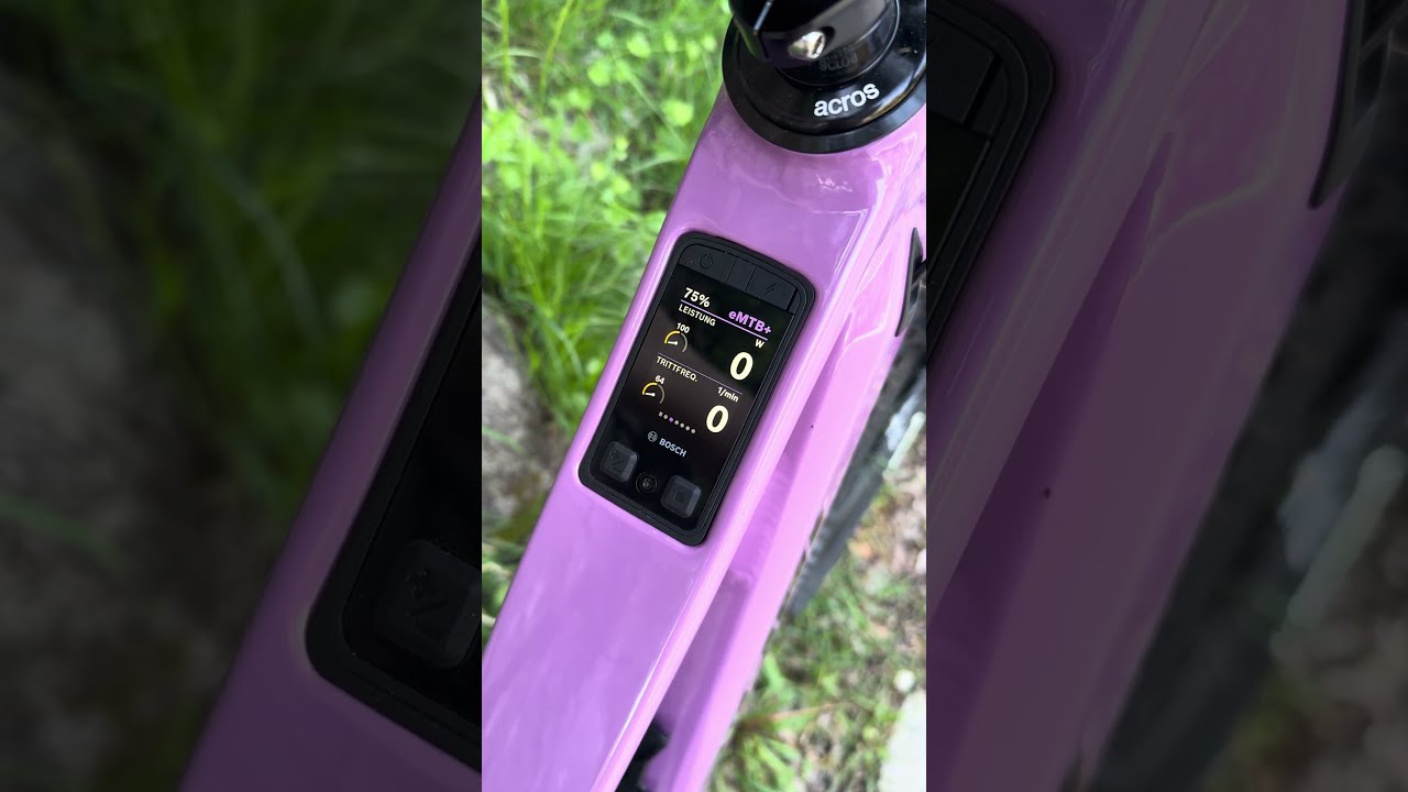 New Bosch Integrated EMTB Display