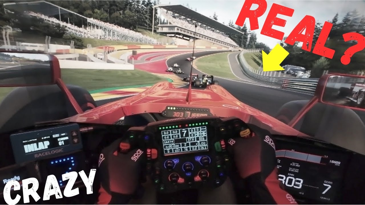 HyperReal Footage with F1 2012 Ferrari | POV | AMS2 |