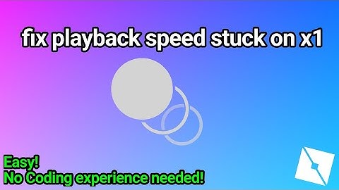 How to fix walk animation speed not adjusting to the player