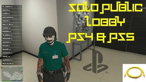 PS5 GTA 5 New Method Of Solo Public Lobby Tutorial Video!
