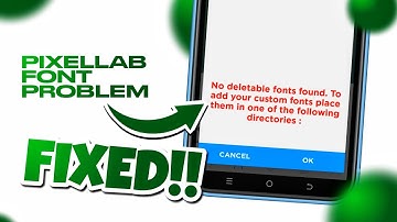 FIX PIXELLAB FONT PROBLEM IN 5 MINS!!! | PIXELLAB TRICKS
