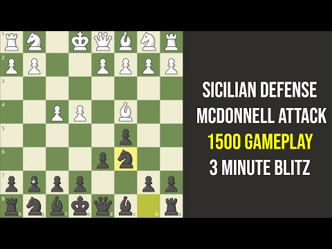 Classical Game #2: Sicilian Defense McDonnell Attack 