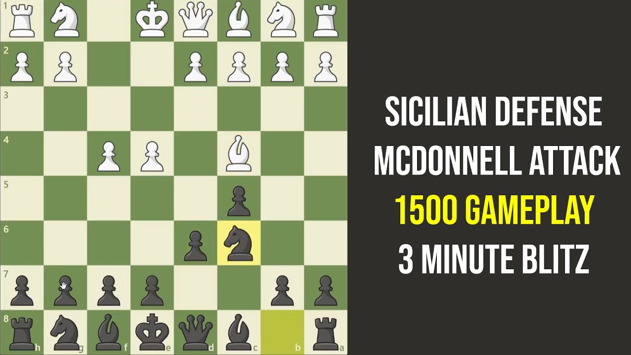 Sicilian Defense: Destroying the McDonnell Attack in Just 11 Moves