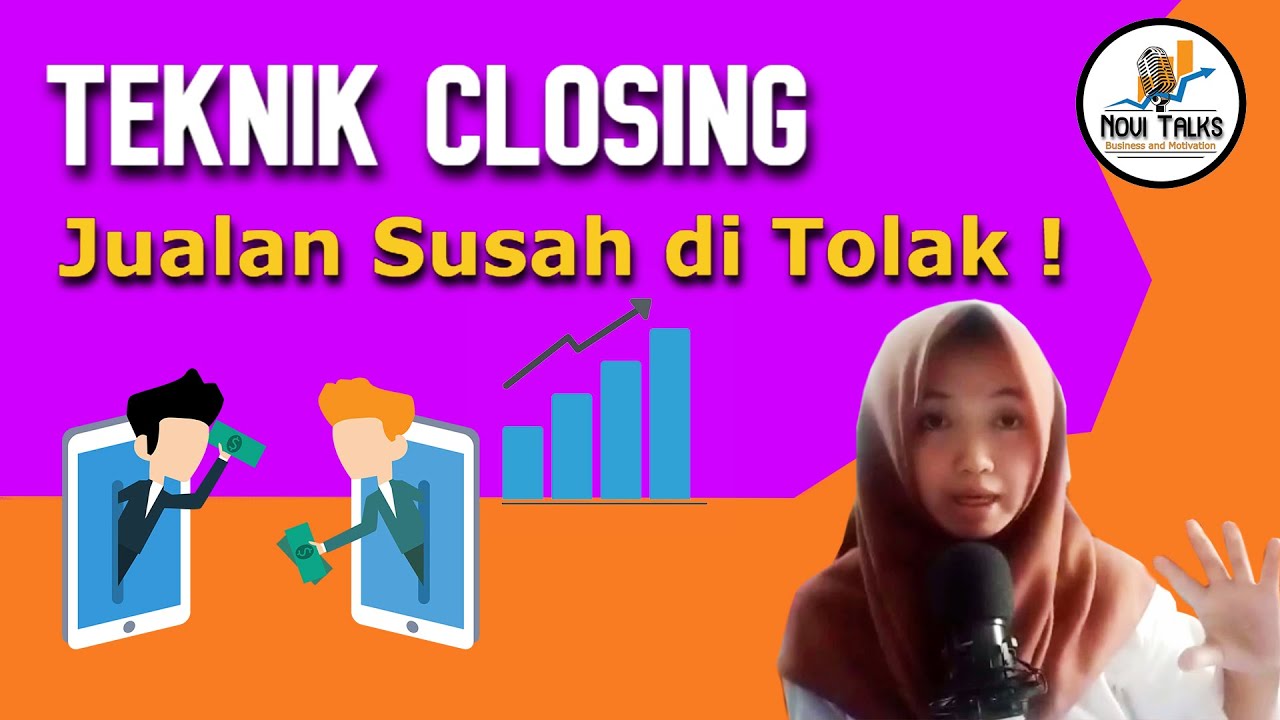 🔴Teknik Closing Jualan Online Shop - Cara Closing Penjualan Online | Novi Talks