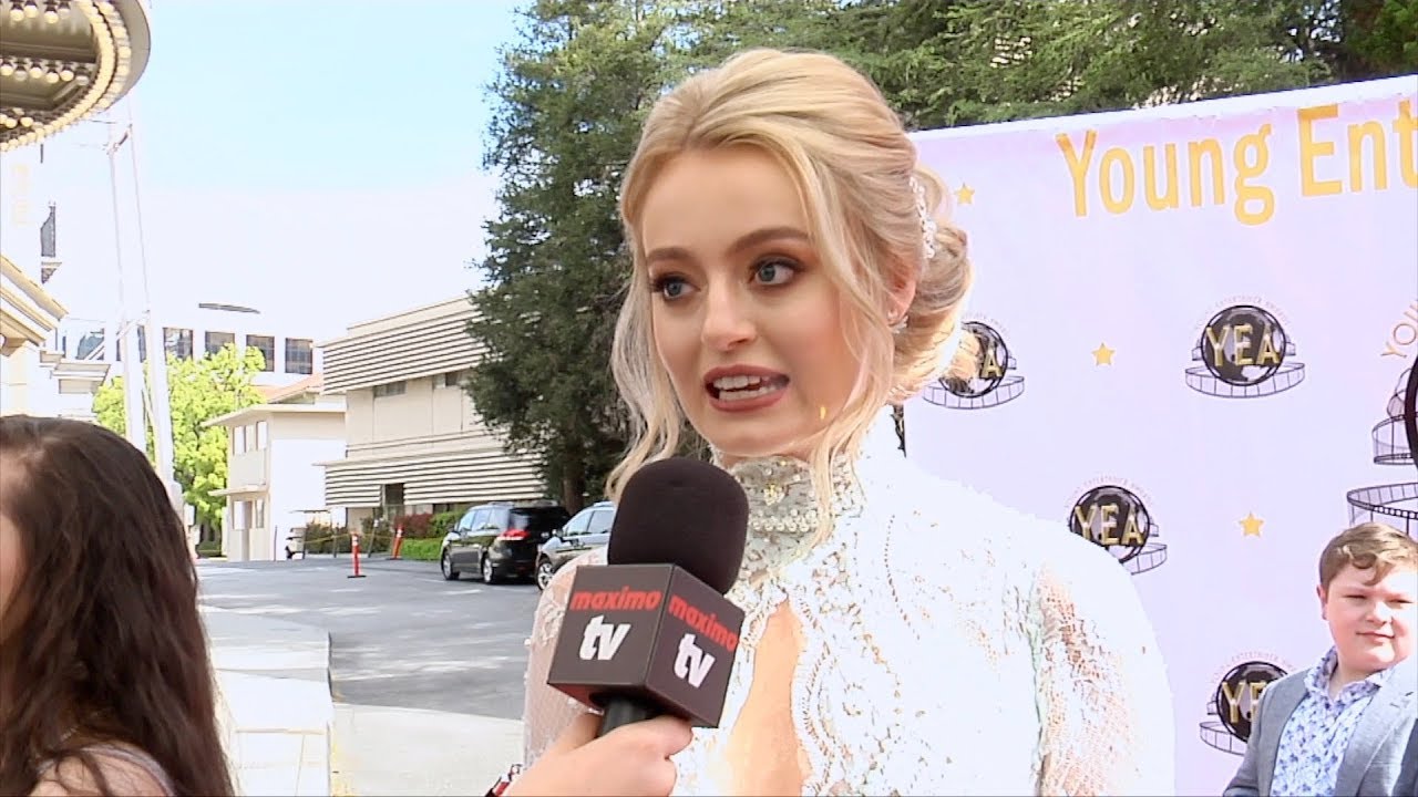 Savannah Kennick Interview 2019 Young Entertainer Awards Red Carpet