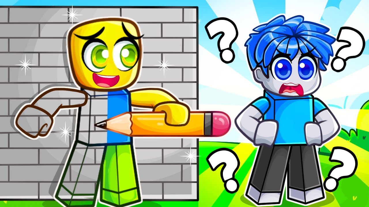 Draw a picture and hide! [Roblox] - YouTube