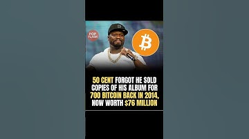 50 Cent Accidentally Made $76 MILLION From Bitcoin! #50cent #millionaire #shorts #viralvideo