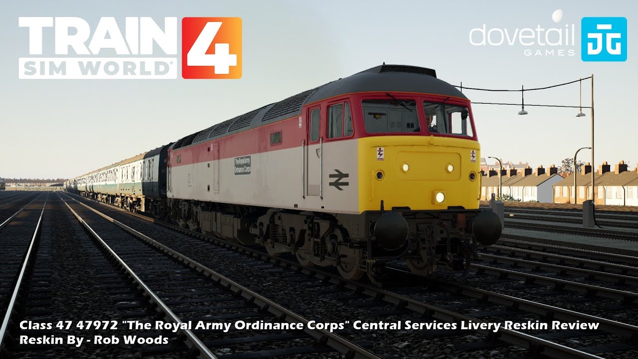 TSW 4 - 47972 Central Services Livery By Rob Woods Review - YouTube