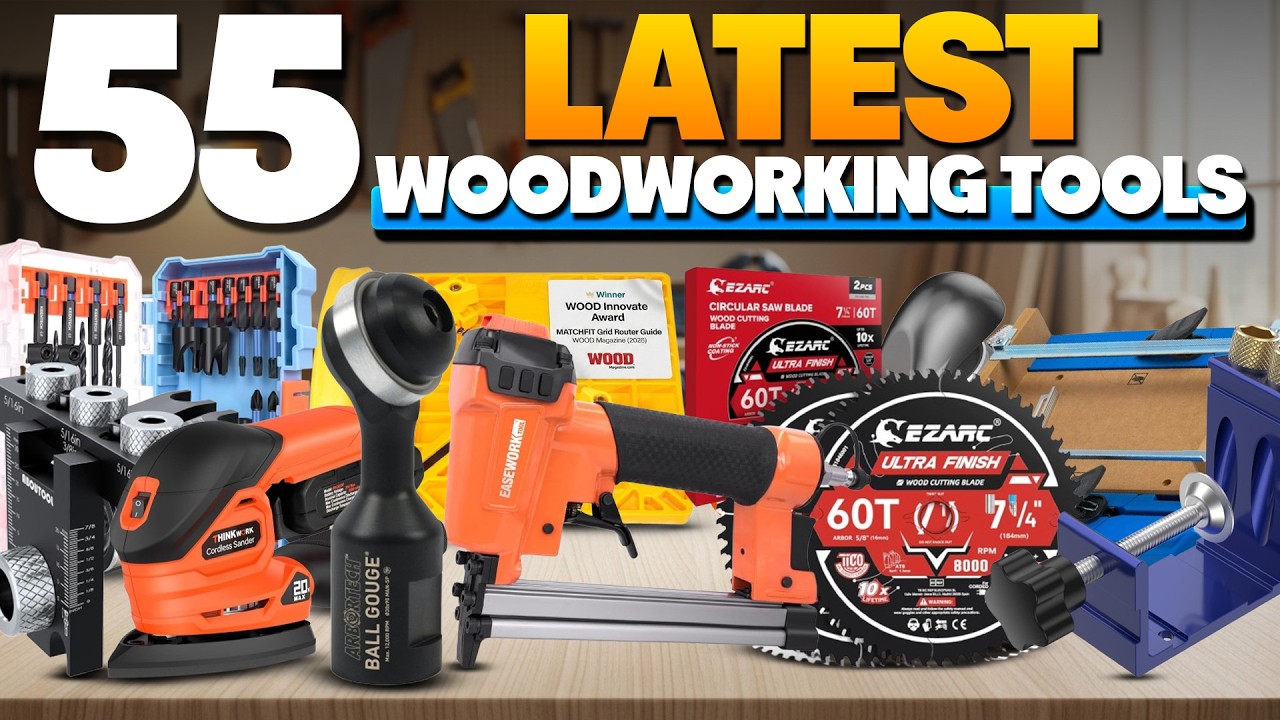55 Latest Woodworking Tools on Amazon You NEED to See in 2026 - YouTube