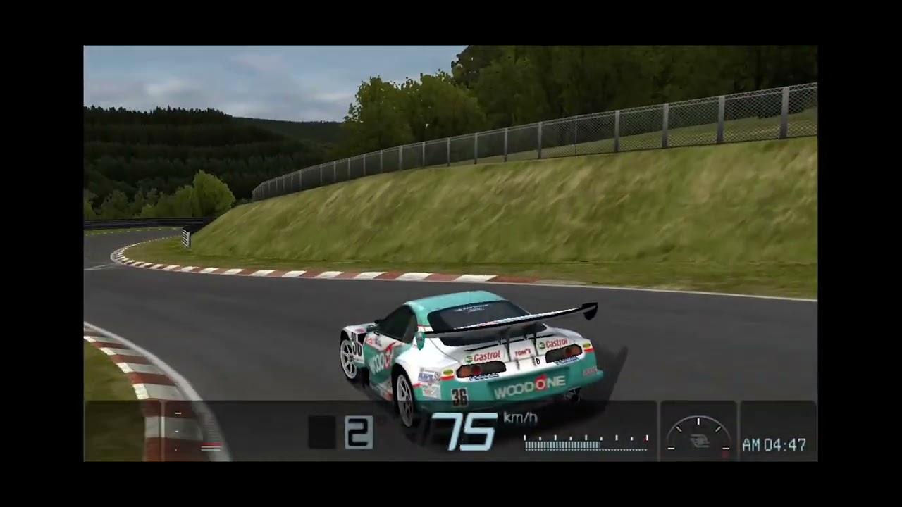 Vuelta en Nordshleife | Toyota supra woodone JGTC