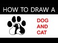 Dog and cat   drawing  pen sketchs  aaartworks  aeloori abhilash  narsingi