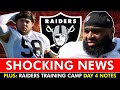 SHOCKING NEWS From Raiders Training Camp Day 4 Practice Latest Christian Wilkins Rumors SHOCKING NEWS From Raiders Training Camp Day 4 Practice Latest Christian Wilkins Rumors