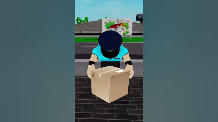 El bebé es entregado por correo en Roblox Brookhaven
