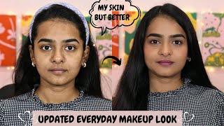 Updated Everyday Makeup Look In Tamil| My Skin But Better Makeup| Simple Makeup| Fresh Makeup