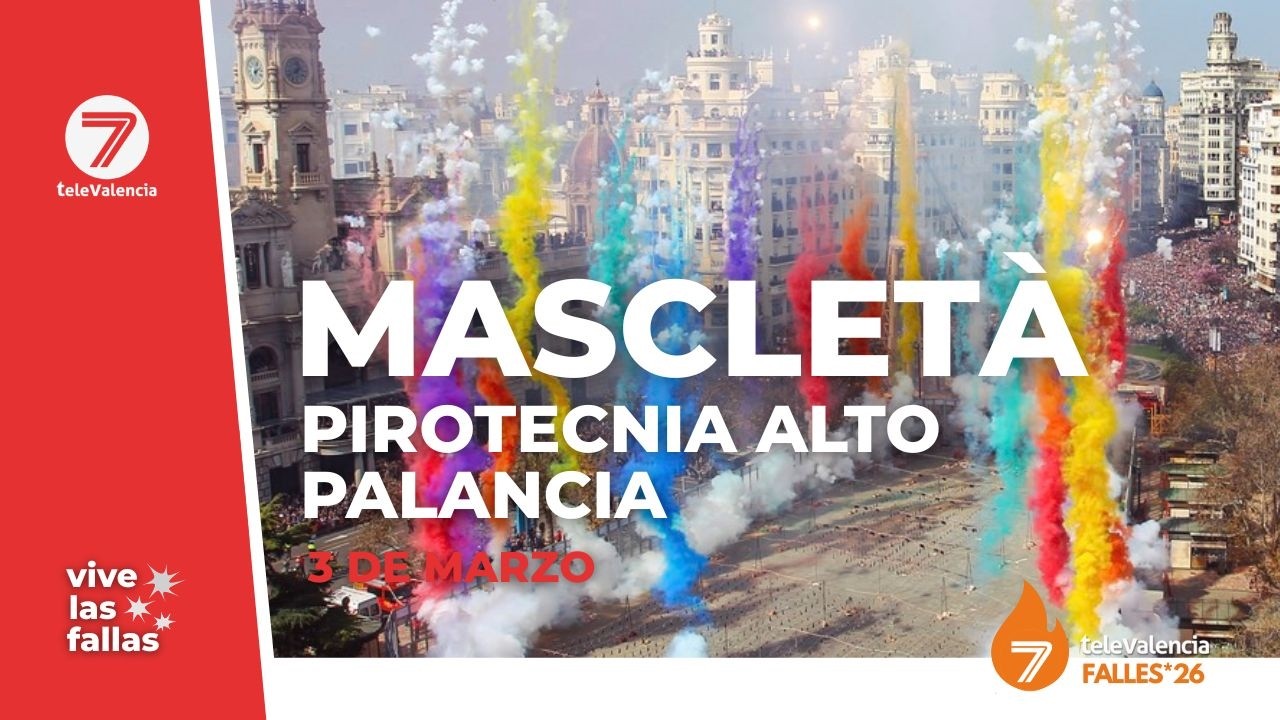 🔴 DIRECTO | Mascletà 3 de marzo 2026 con Pirotecnia Alto Palancia