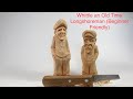 Whittling an old time Longshoreman