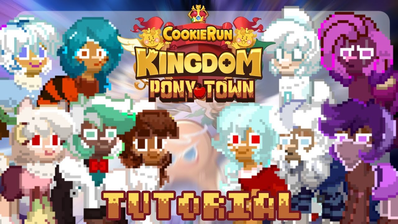 🍪 How to make CRK Characters in PonyTown 🍪 06 (Epic cookies) YouTube