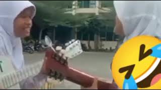 AKSI LUCU ANAK SD NYANYI SAMBO||Badrichannel07