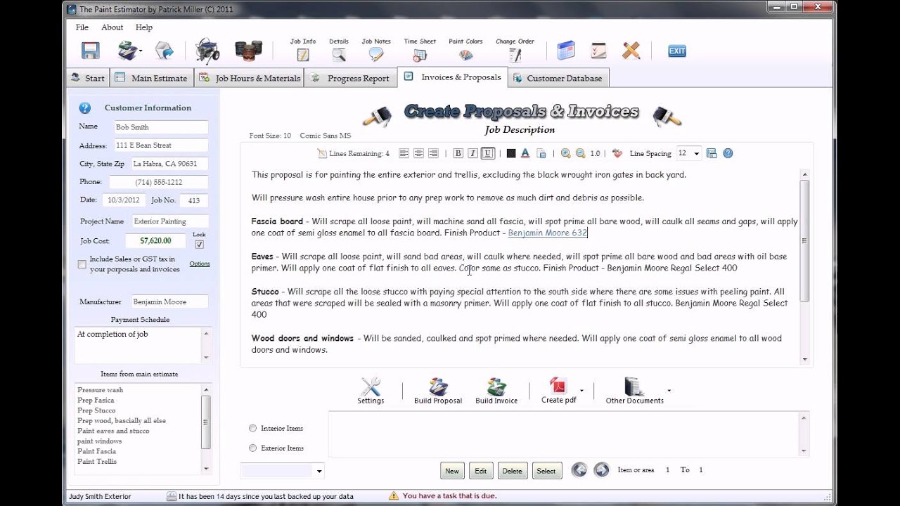 The Paint Estimator Next Release YouTube