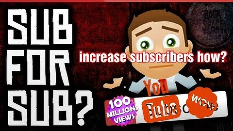 sub for sub is good or bad 🤔🤔?