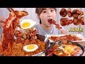 ASMR Mukbang｜실비김치 볶음밥과 순두부찌개, 실비김치로 집밥 먹방!!