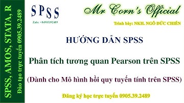 04.04.2022 Hướng dẫn SPSS | Thực hiện Phân tích tương quan Pearson trên SPSS