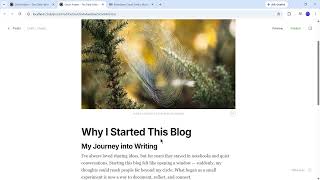 Information L60 Ghost Posts — Markdown, Content Blocks, and Publishing Guide
