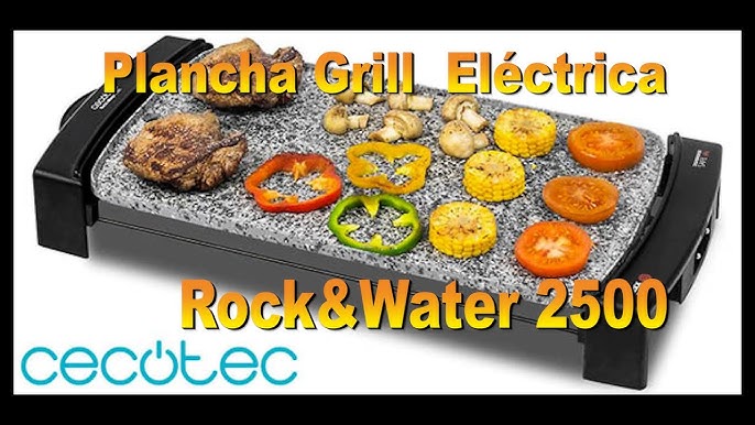 Plancha Asar Eléctrica Cecotec Rock&water 2500 (3053)