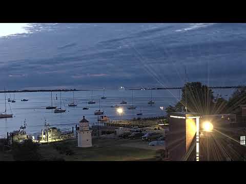 Newburyport Lighthouse - Boat Traffic & Harbor View — Newburyport, MA live camera thumbnail