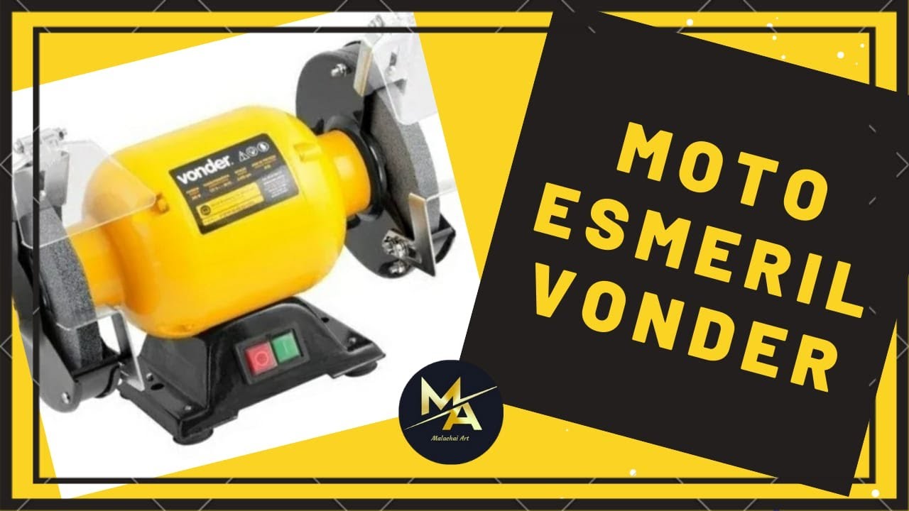 Moto Esmeril Vonder 360w Unboxing (Esmeril de bancada) YouTube