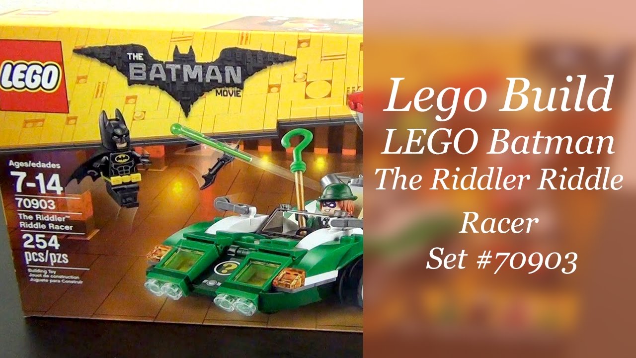 LEGO Batman Movie The Riddler Riddle Racer 70903 