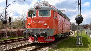 Tåg i Tyringe under omledningar 2024 (Avstängd stambana)