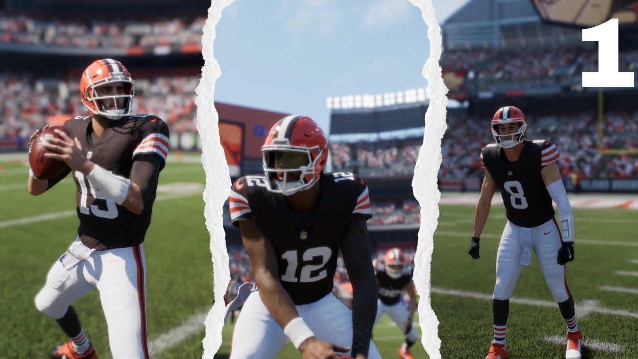 The Battle For QB 1 - 'Madden 26 Cleveland Browns Franchise' Ep. 1