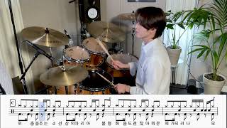 QWER -Discord(디스코드) Drum Cover,Drum Sheet,Score,Tutorial.Lesson