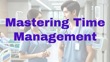 Time Management Strategies for New Nurses