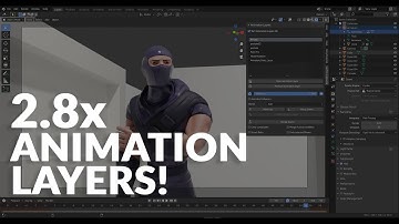BLENDER 2.8x - ANIMATION LAYERS ADDON! -AWESOME ❤️