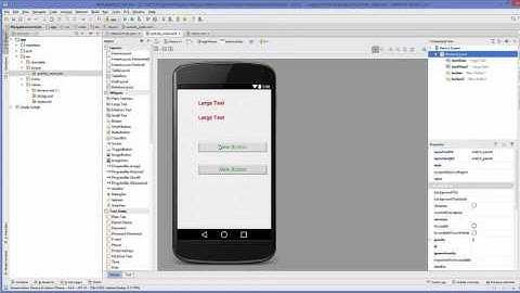 Android Tutorial for Beginners  # Style inheritance in Android
