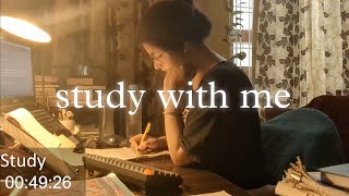 study with me live pomodoro | HAPPY DAY
