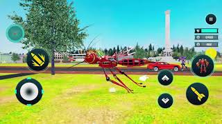 BMX Robot Transform Mosquito: Robot BMX Games screenshot 1