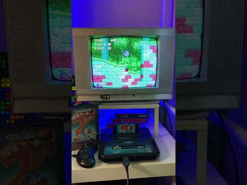 Sega Mega Drive 2/Genesis - Sonic the Hedgehog 2 #shorts #sega #sonic #16bit #dendy #сега #денди