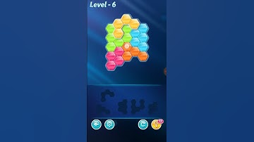 Block Hexa Puzzle Intermediate Level 6 Walkthrough