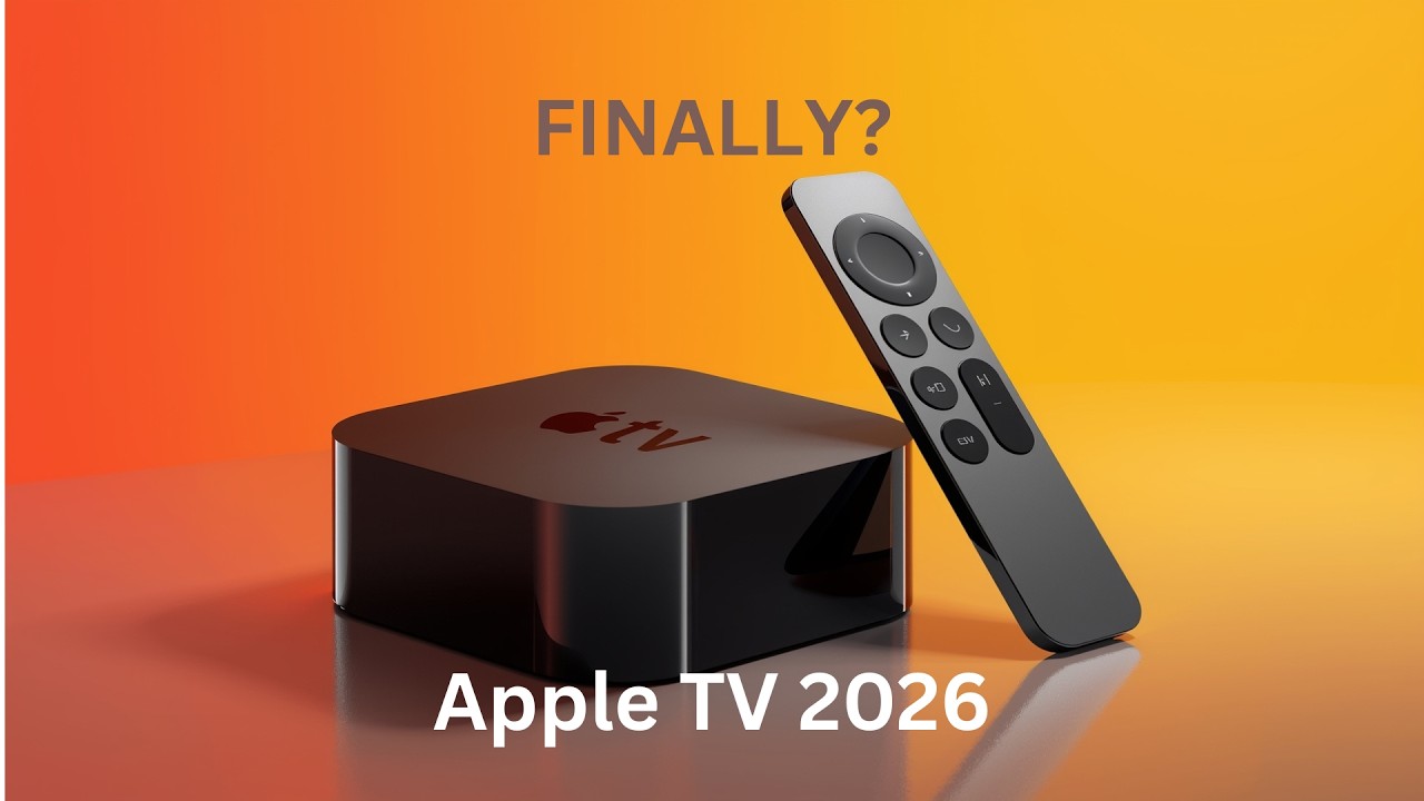 Finally Apple TV 2026 Leaks | The End of PlayStation? (8K & A19 Pro ...