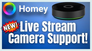Add Any Camera to Homey ~ New Virtual Devices Camera Streaming