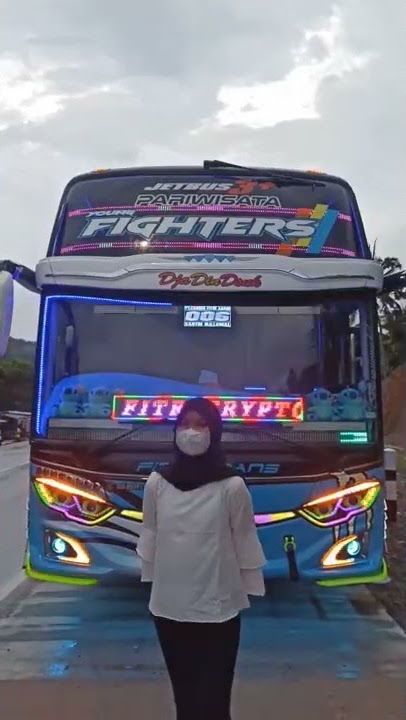 story' wa cinematic bus   ada modelnya cantik//DJ Haning viral tiktok 🎶//vedeo bus